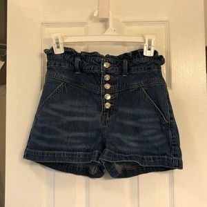 Paperbag shorts